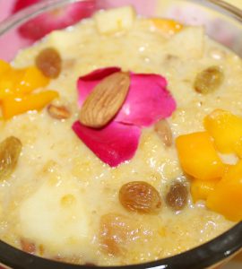 Oatmeal Custard Recipe