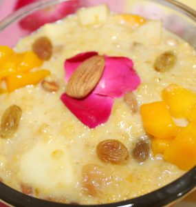 Oatmeal Custard Recipe