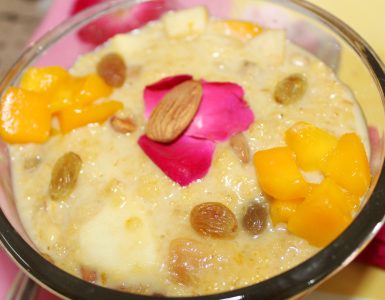 Oatmeal Custard Recipe